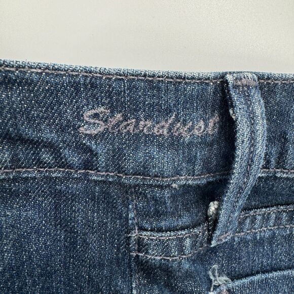 GOLDSIGN Stardust Dark Wash Flare Jeans Size 30 - Picture 6 of 8